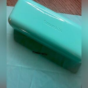 Tiffany & Co glasses case and wipe.